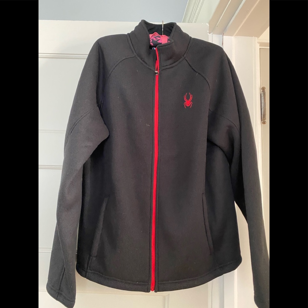 Men’s Spider Zip up. very warm. NEVER WORN